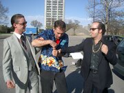 Derick Fage, Mark Leahy, Jamie Douglas in "Lucky or Not"