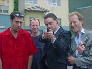 Mark Leahy, Bryon Hunter, Derick Fage and Mike Caza