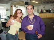Cindy Bertinato and Jamie Douglas