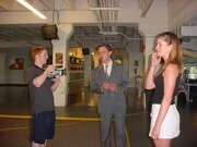 Peter Hebert, Derick Fage and Leah Miller